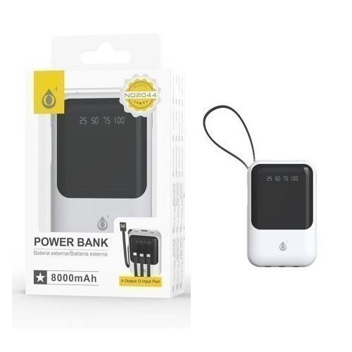 BATERIA POWERBANK ONEPLUS ND2044 BLANCO 8000MAH